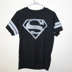 DC Comics Superman Logo Standard Black Men's Shirt